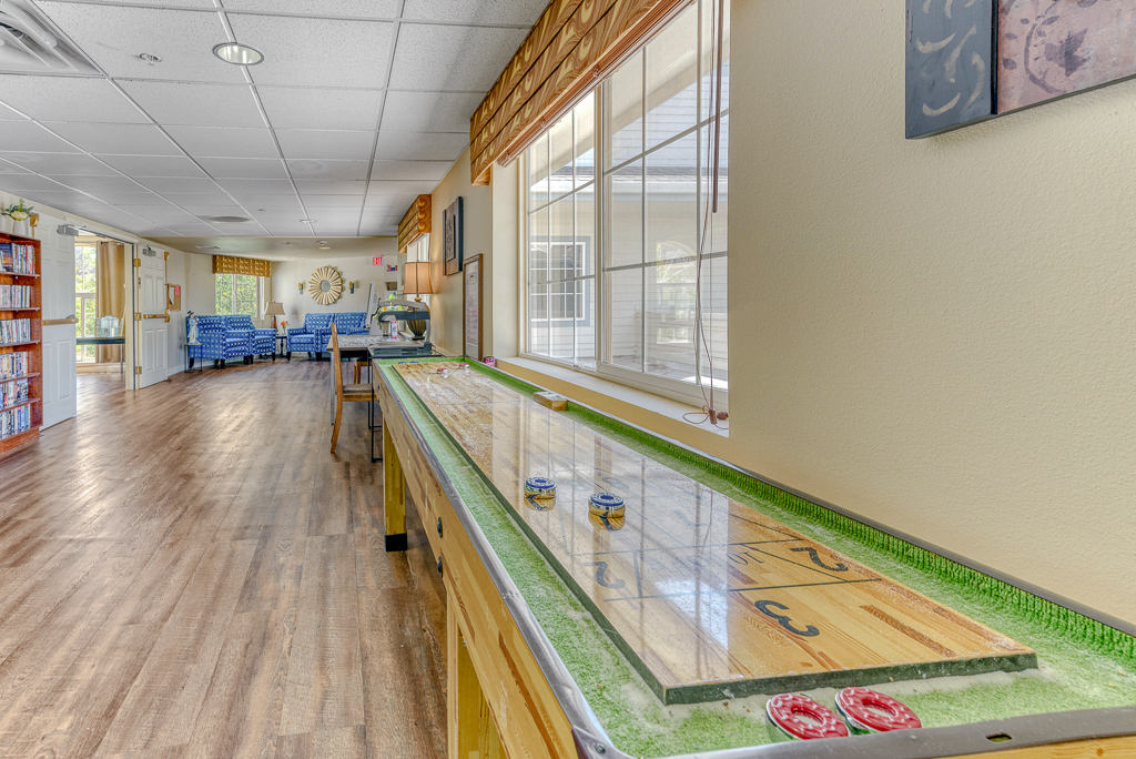 Shuffling board